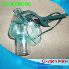 Máscara descartável do oxigênio do Nebulizer do PVC com volume 6cc do Nebulizer